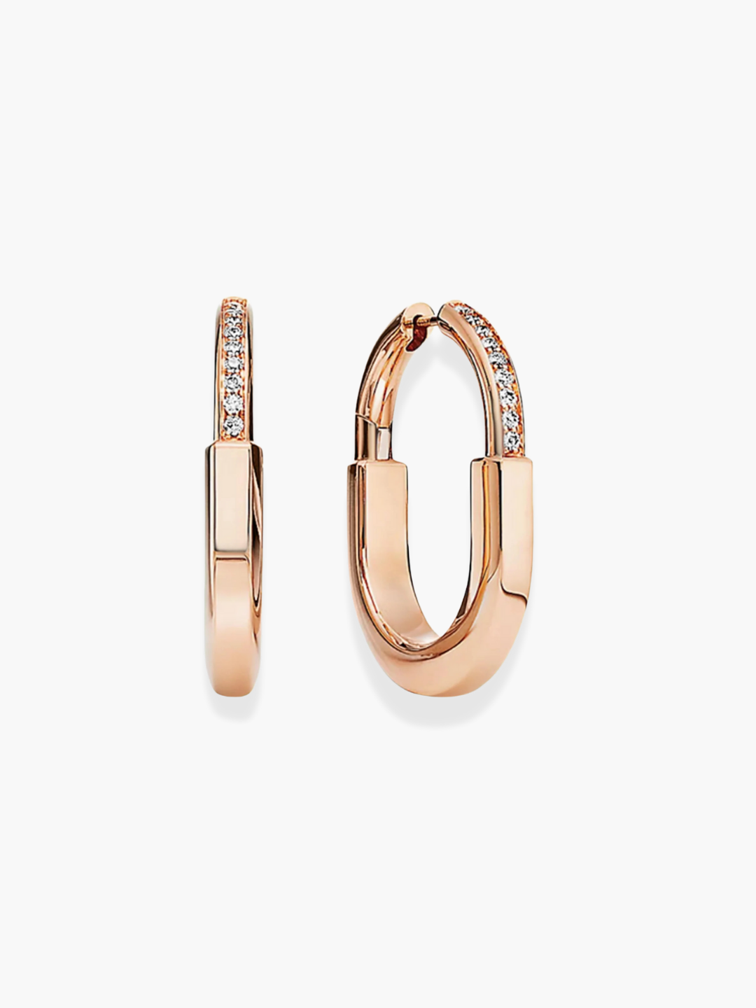 18K ROSE GOLD DIAMOND EARRINGS