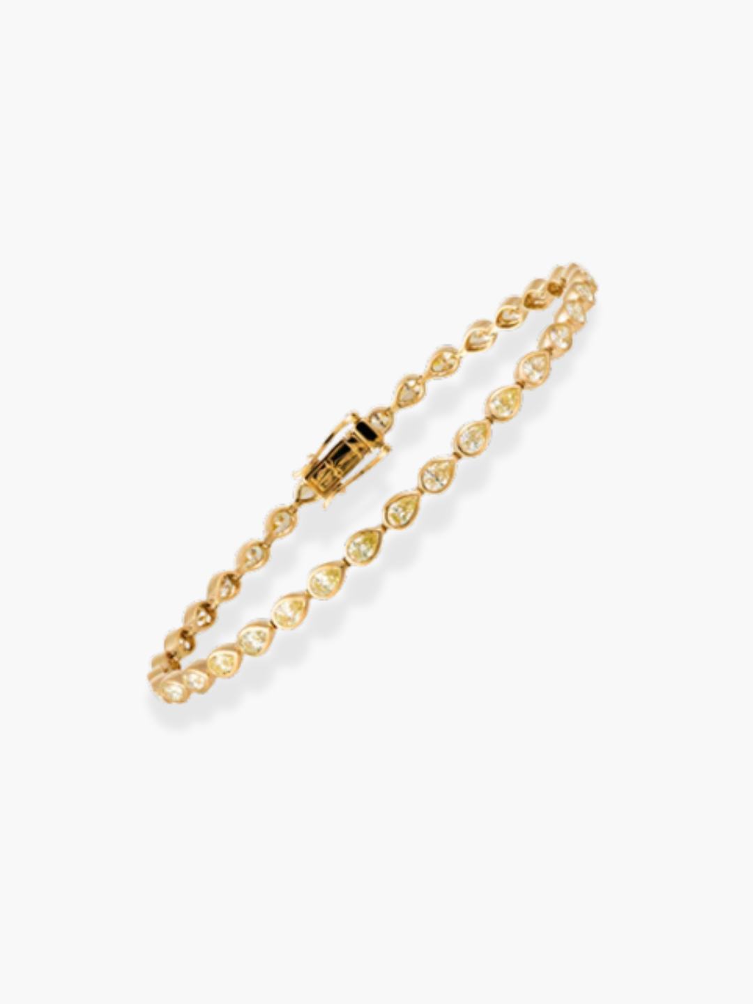 18k Yellow Gold Fancy Yellow Diamond Bracelet