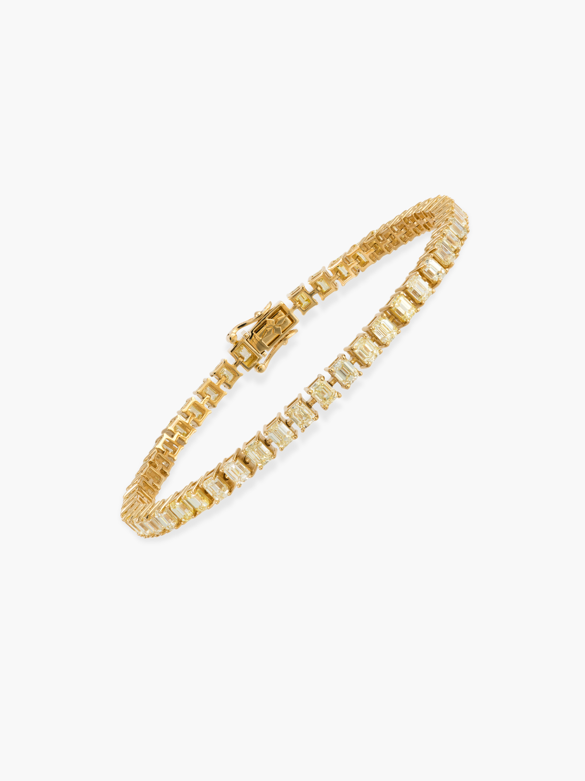 18k Yellow Gold Fancy Yellow Diamond Bracelet