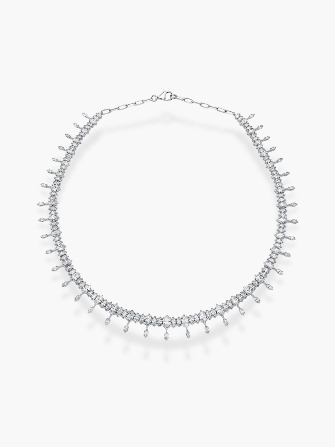 Atlas Marquise Diamond Chocker Necklace