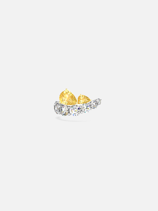 Sienna Sapphire Cuff Earring