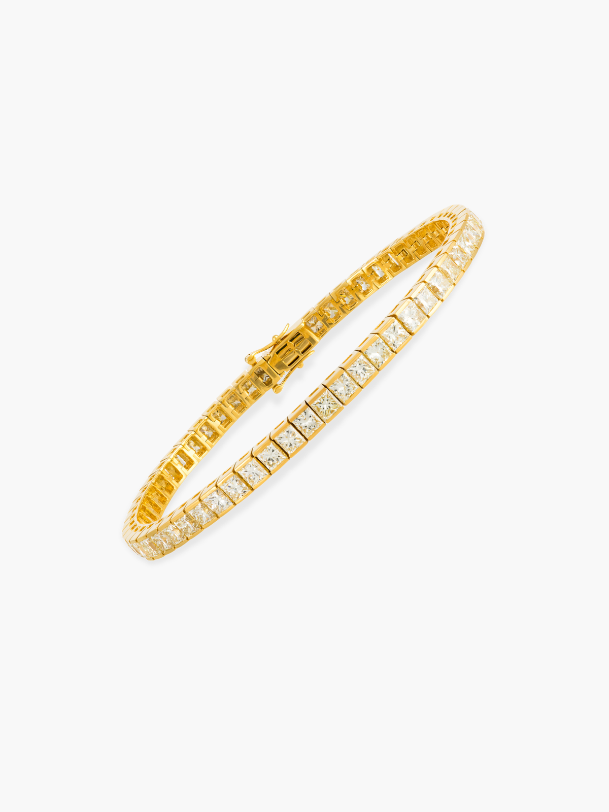 18k Yellow Gold Fancy Yellow Diamond Bracelet